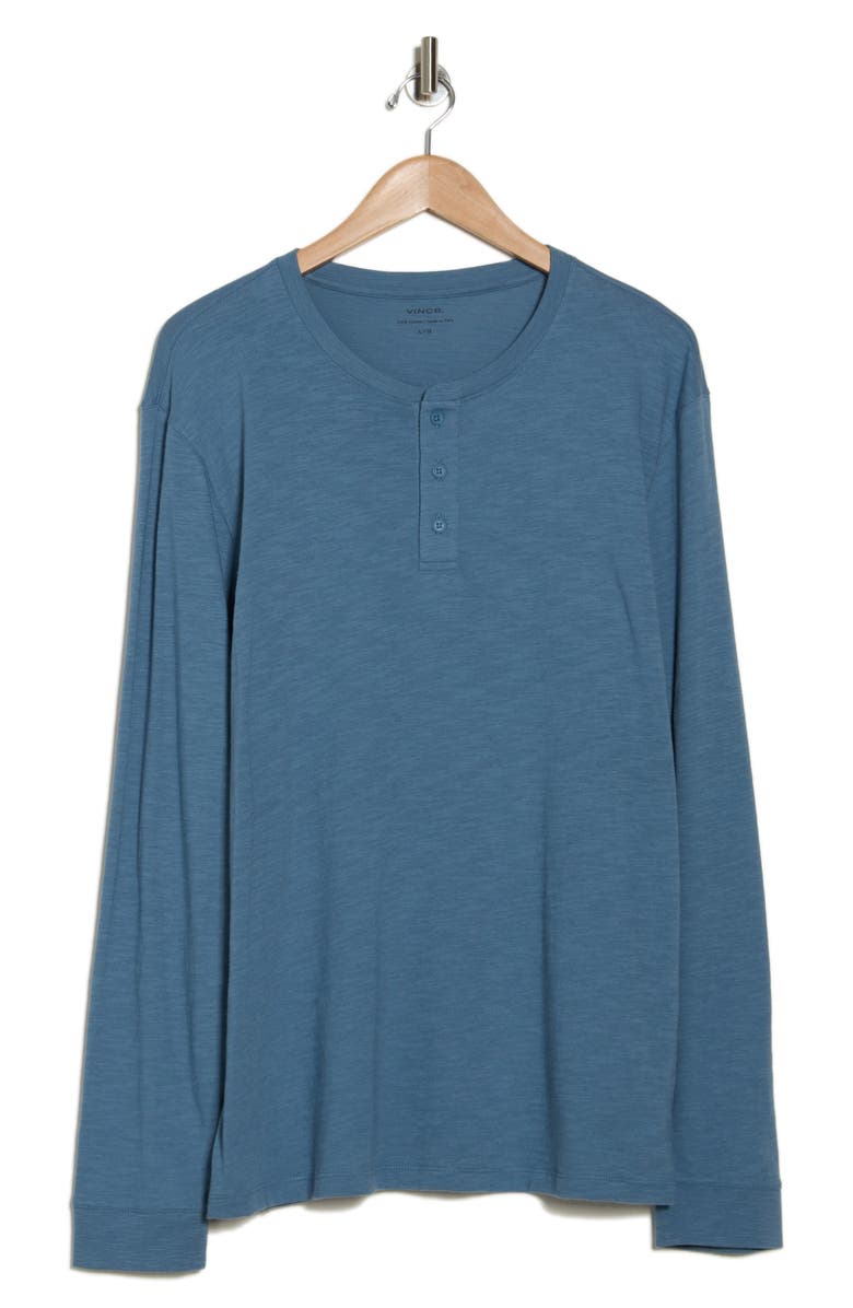 Long Sleeve Henley T-Shirt