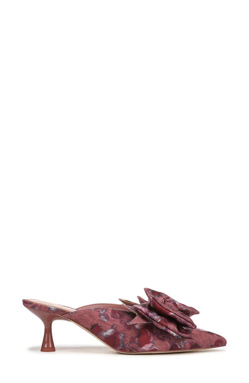 Circus Ny By Sam Edelman Fiona Mid-heel Bow Pumps In Berry Blush Multi