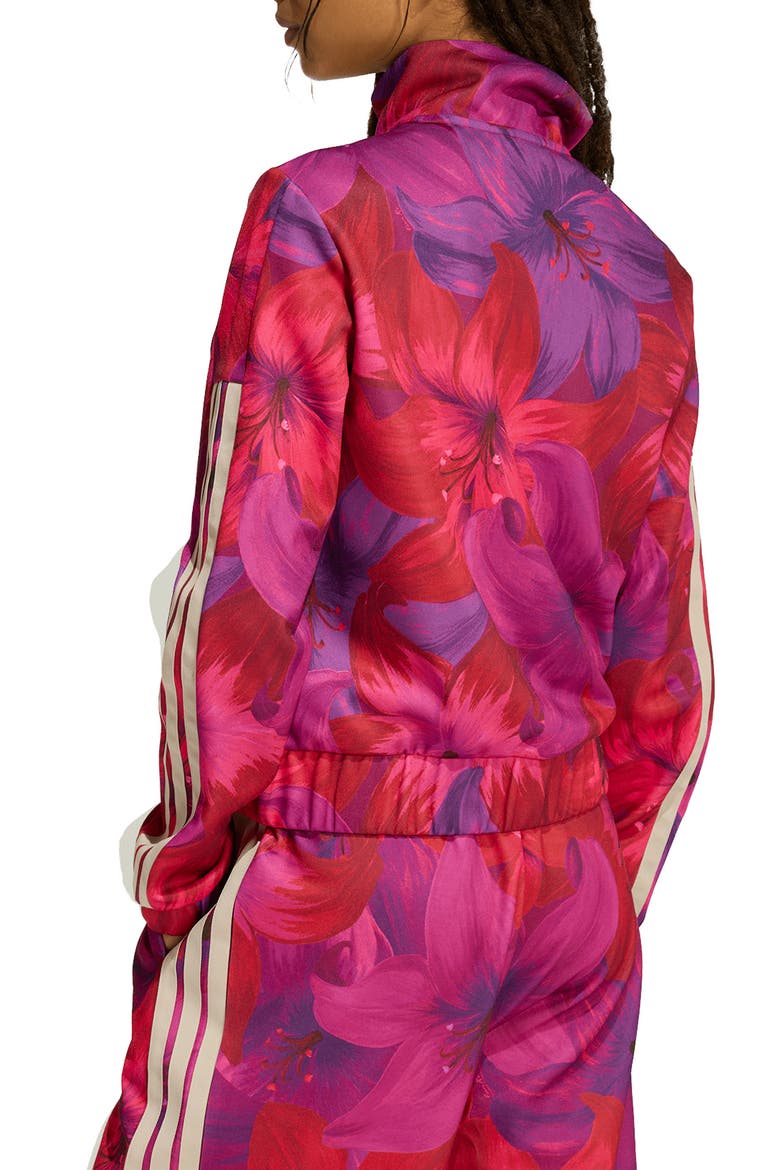 x FARM Rio Tiro Jacket, Alternate, color, MAGENTA/ MAROON/ CRYSTAL LINEN