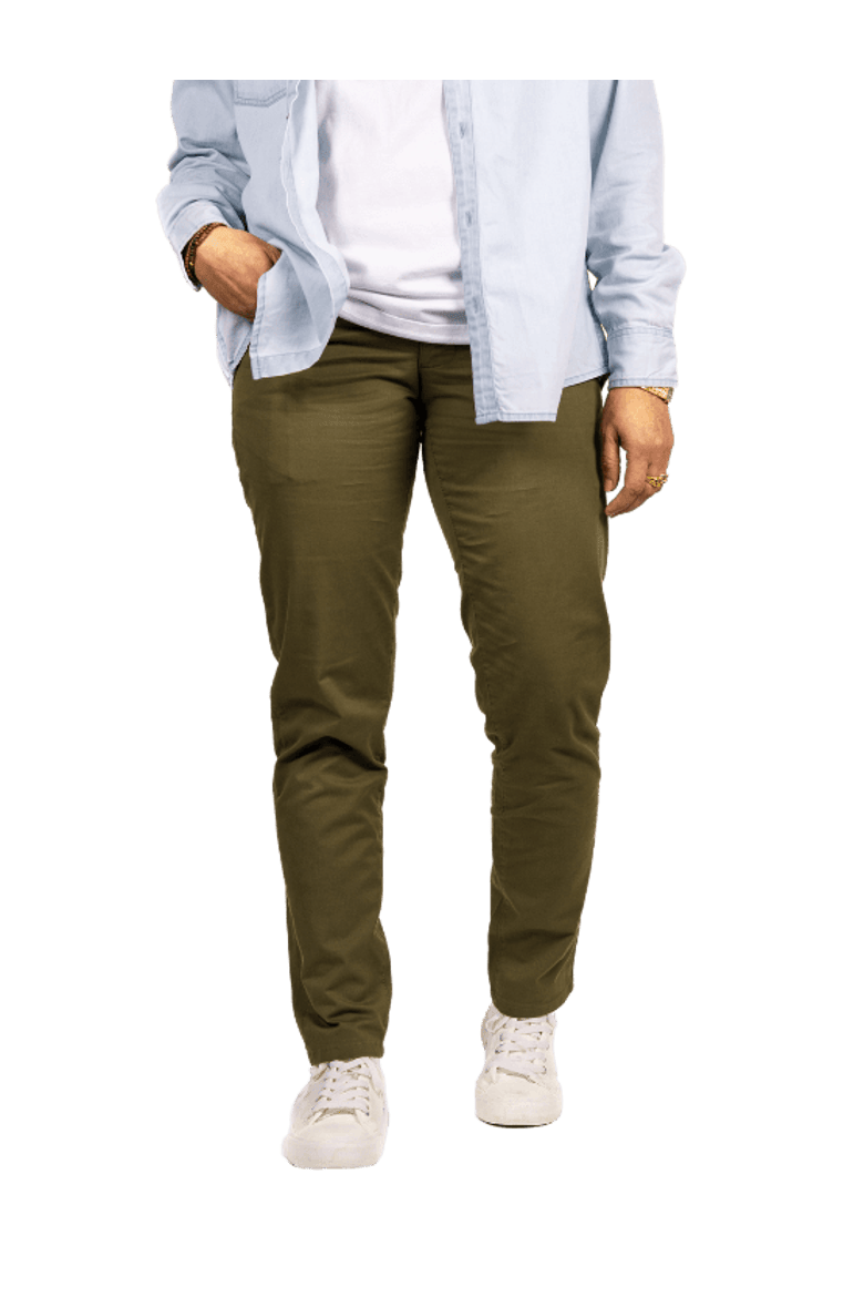 Slim Olive Chino Pants, Main, color, Olive