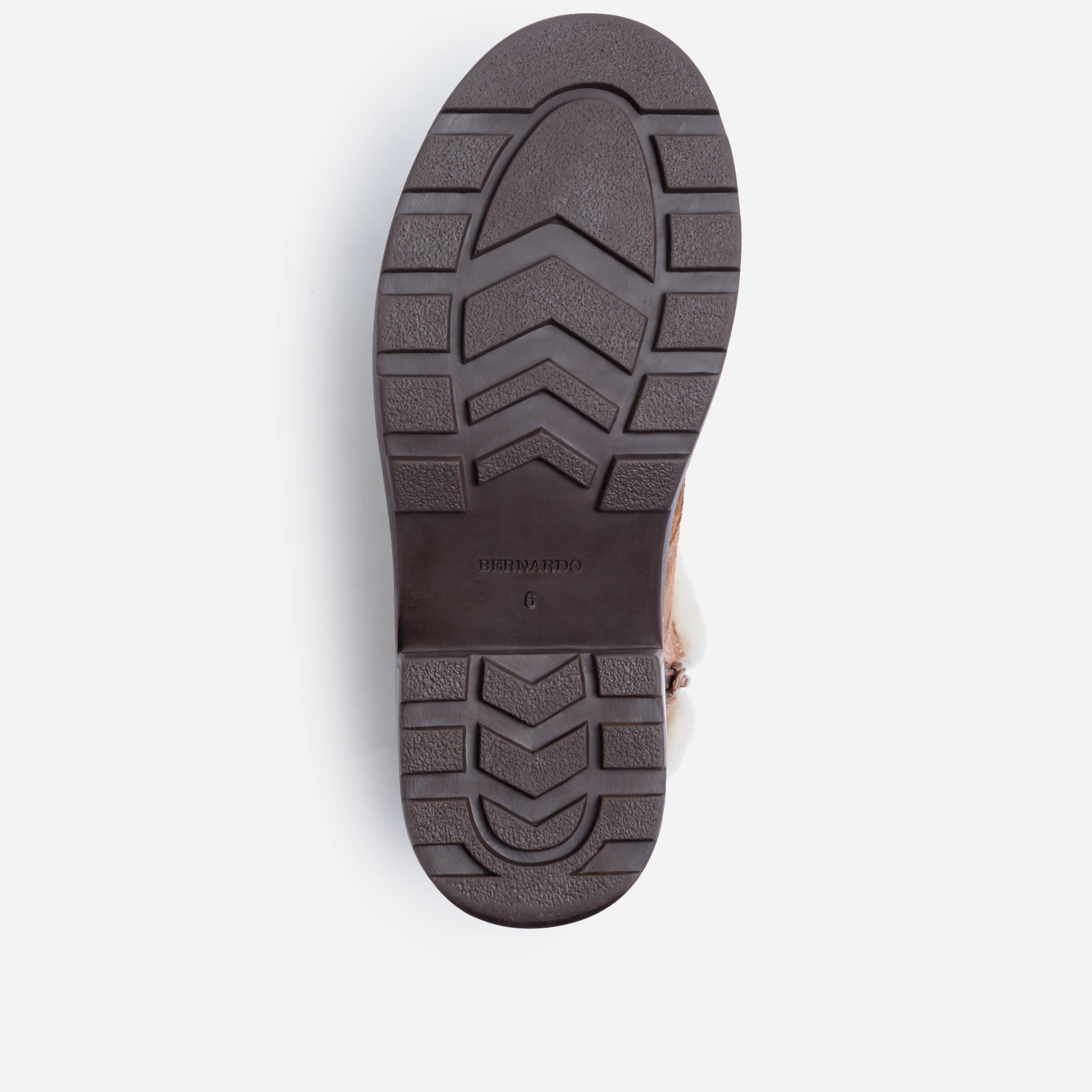 Bernardo Footwear North Shearling Hiker Boot, Alternate, color, Almond