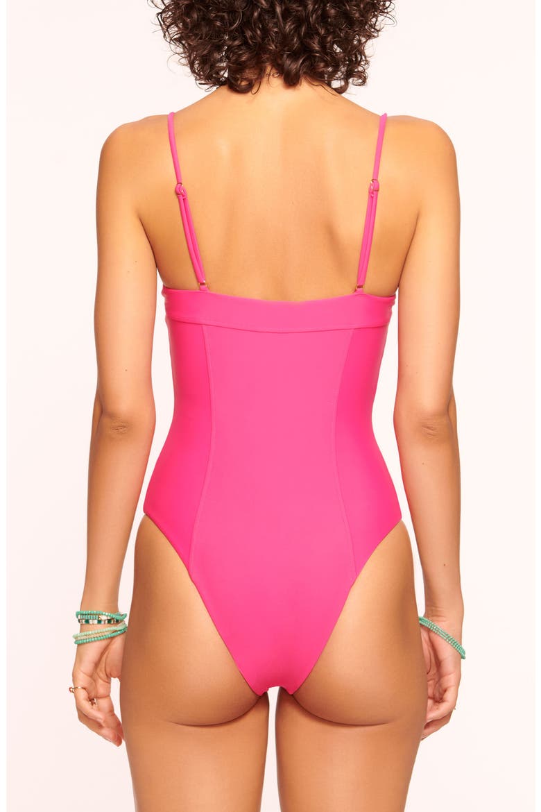 Jayda Underwire One-Piece Swimsuit, Alternate, color, PERFECT PINK