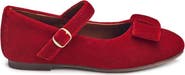Age of Innocence Ellen Velvet Bow Flats
