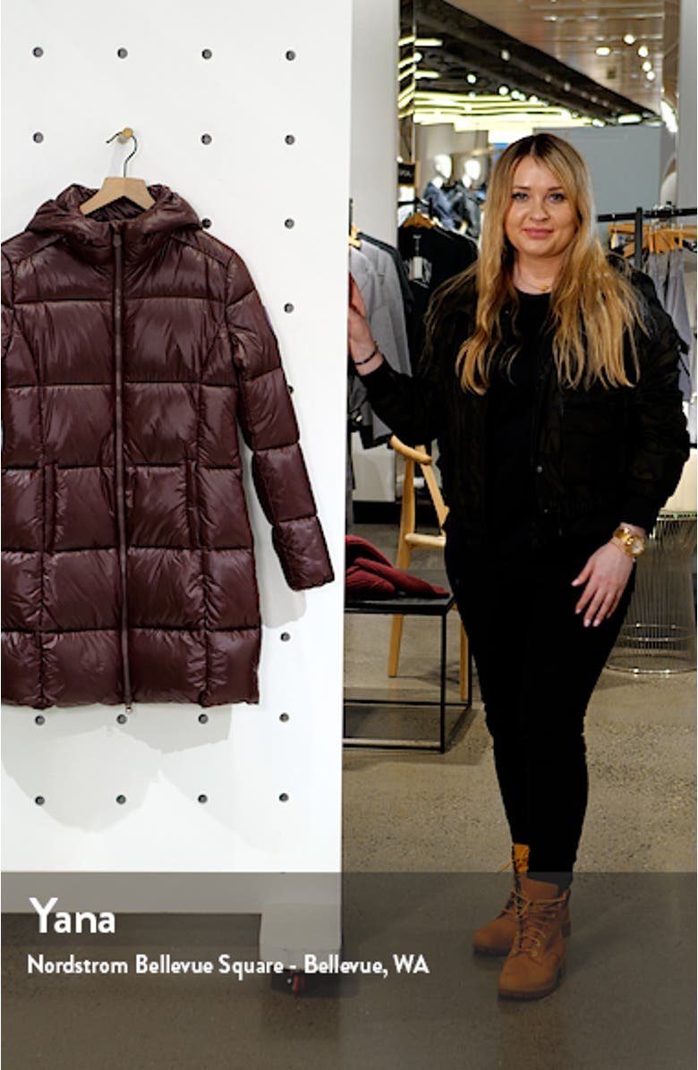 Luck Long Puffer Coat, sales video thumbnail