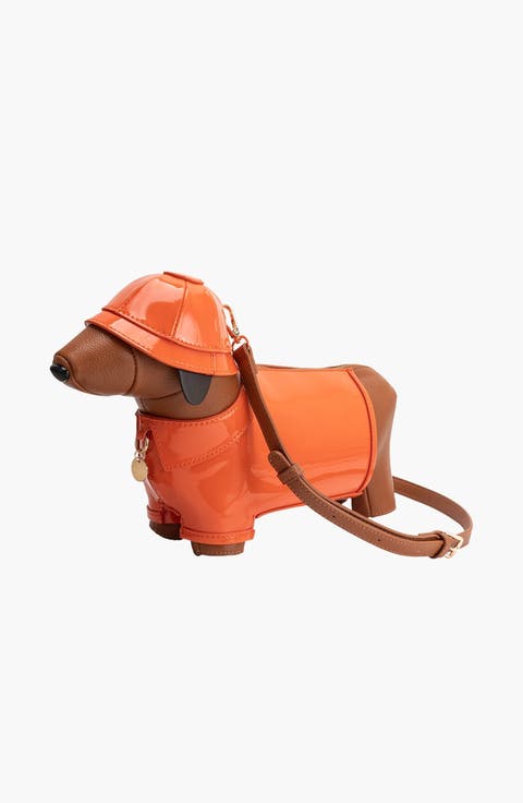 Rain Dog Vegan Leather Crossbody Bag
