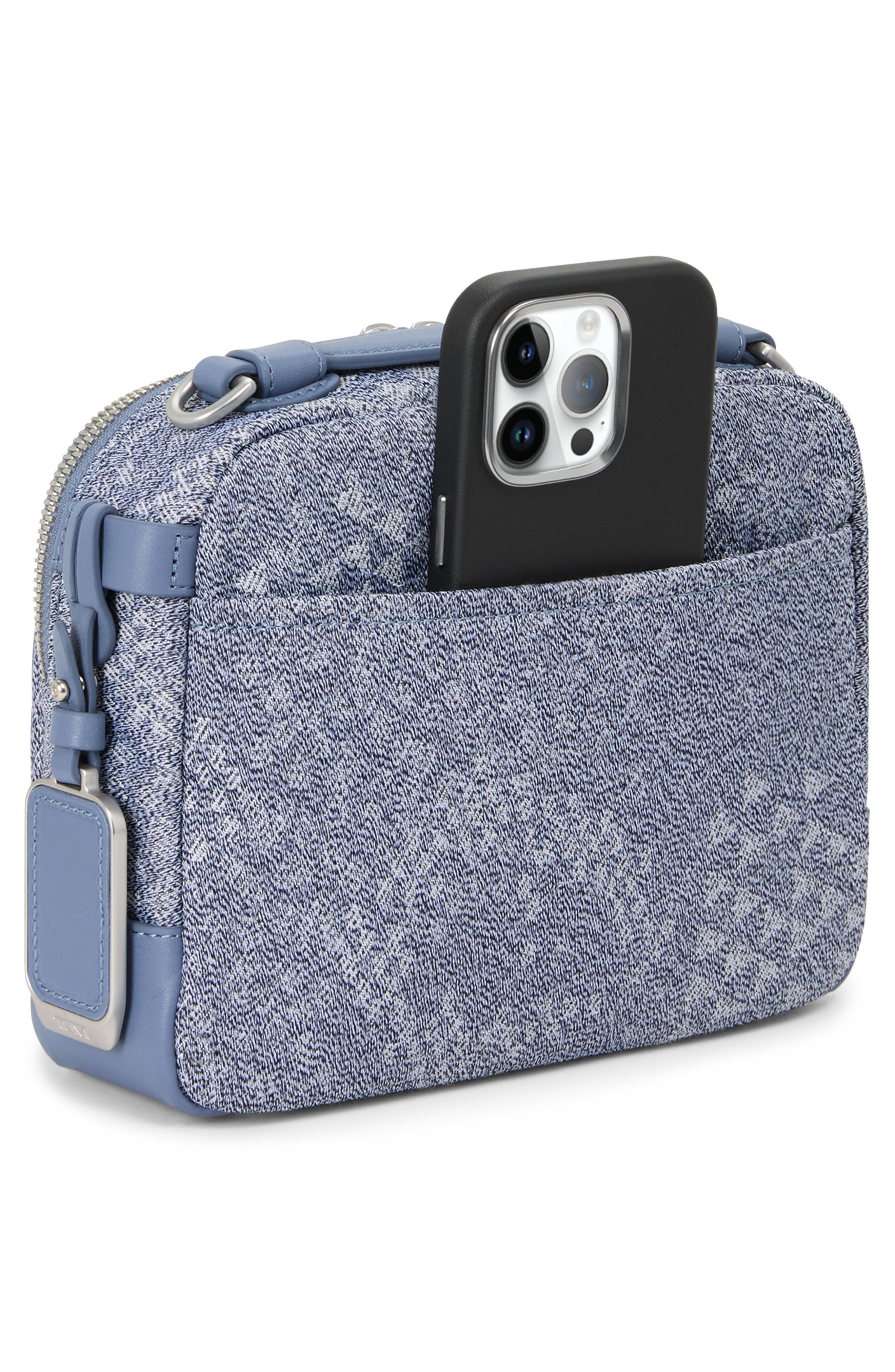 TUMI Teghan Crossbody Bag, Alternate, color, Denim Blue