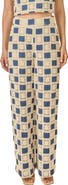English Factory Embroidered Wide Leg Pants