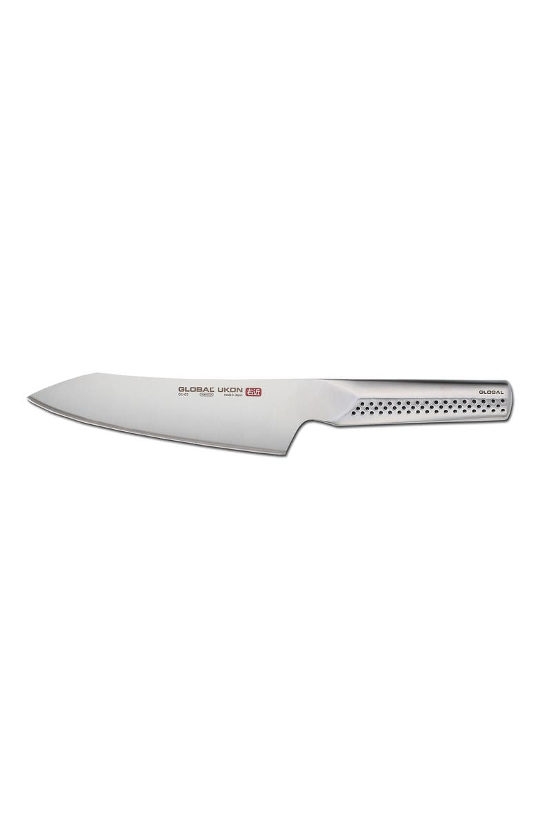 GLOBAL Ukon 7" Asian Chef's Knife, Main, color, Silver