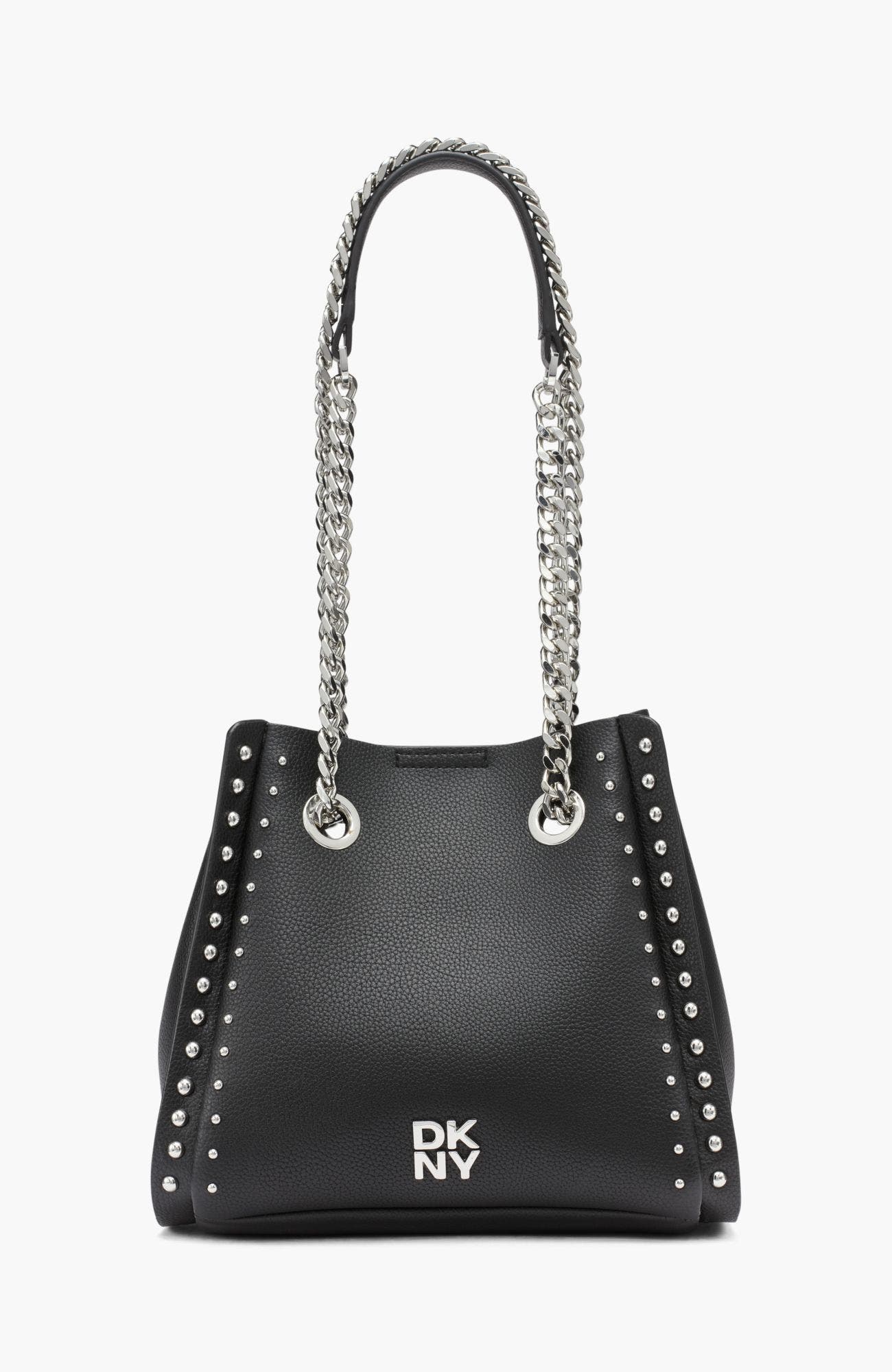 Josie Bucket Bag, Main, color, Black/Silver