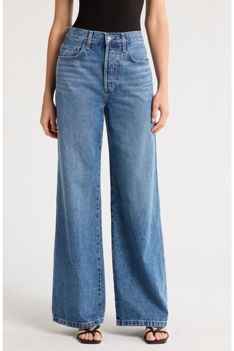 The Masha High Waist Wide Leg Jeans, Main, color, LONG BEACH