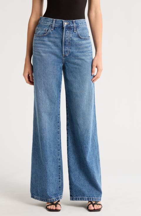 The Masha High Waist Wide Leg Jeans (Long Beach)