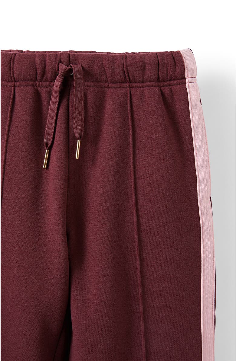 Cotton On Kids Kid's Sammy Wide Leg Trackpant, Alternate, color, Bordeaux Marshmallow