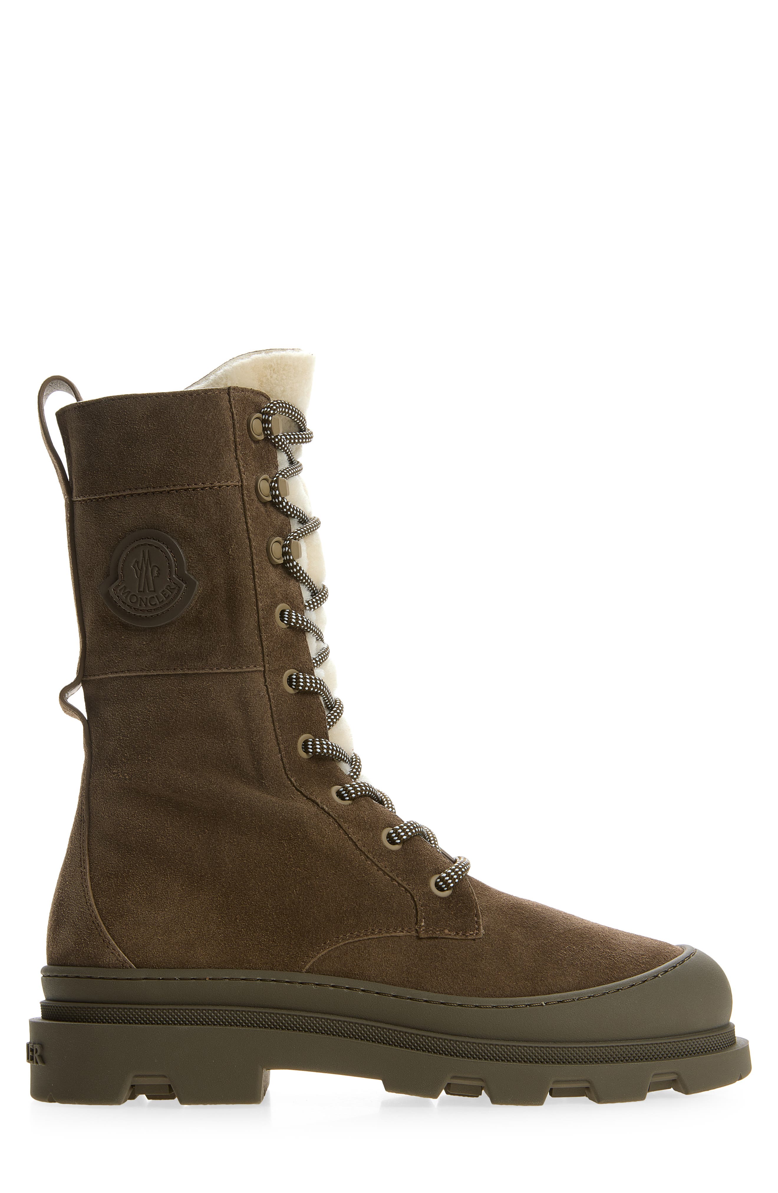 Vera Genuine Shearling Trim Boot, Alternate, color, WARM TAUPE