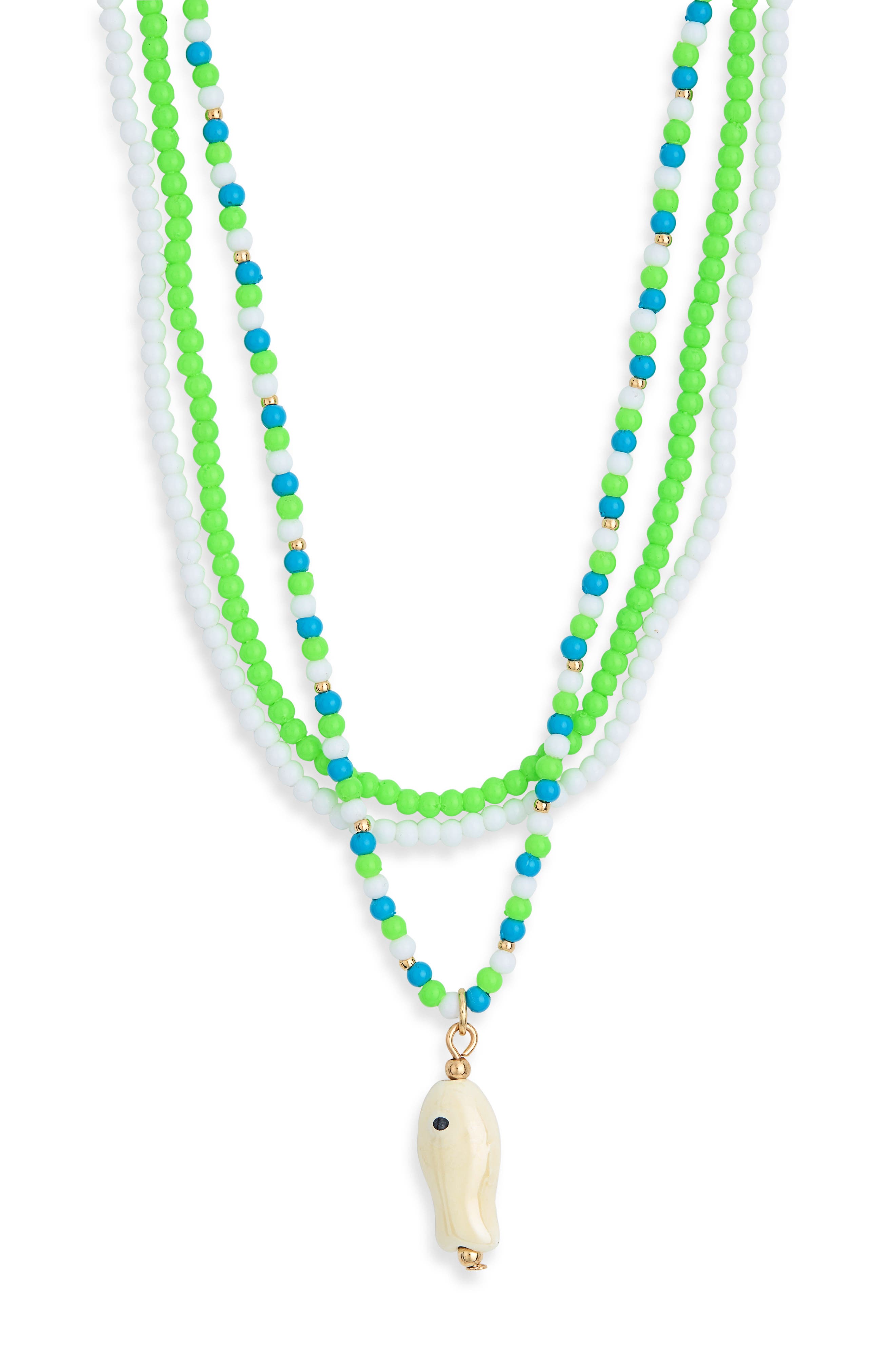 Leith 3-Pack Assorted Beaded Necklaces