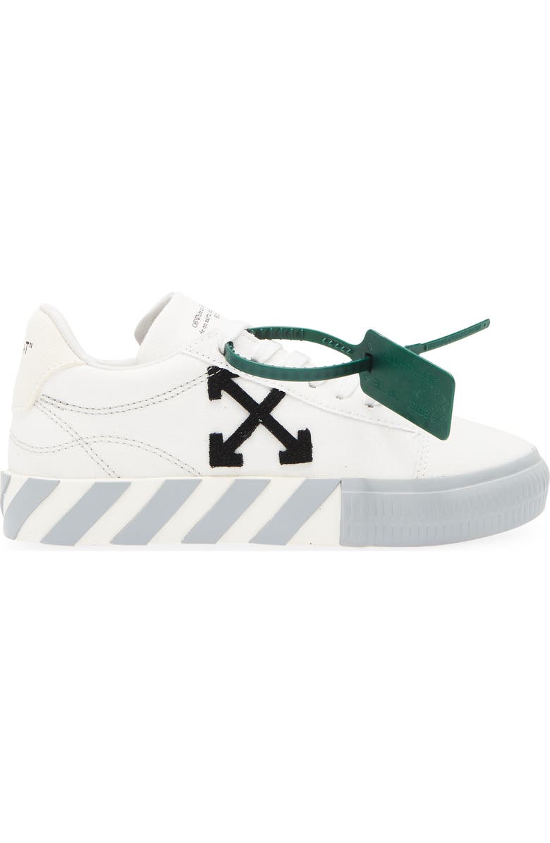 Off-White Low Vulcanized Sneaker, Alternate, color,