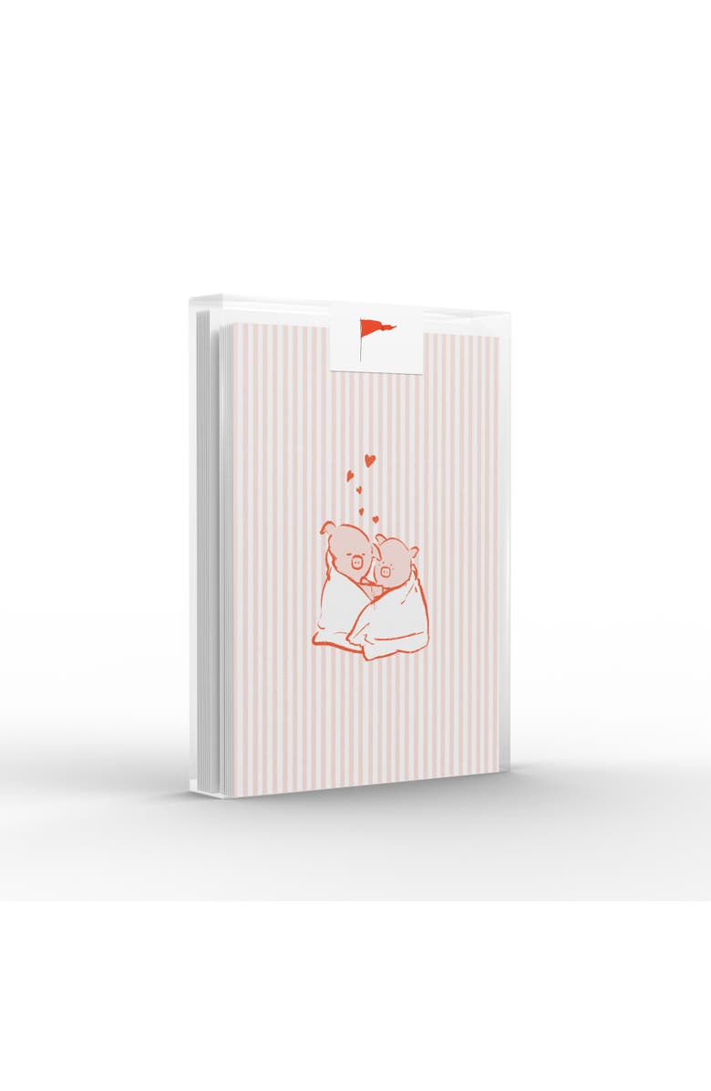 Ramus & Co Pigs in a Blanket Greeting Card Pack Set, Main, color, Multi-Pack