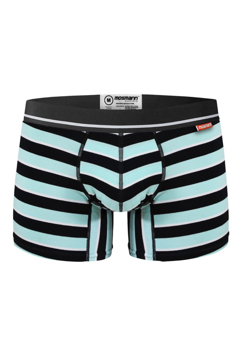 Men's Ultra-Soft Boxers, Alternate, color, Aqua
