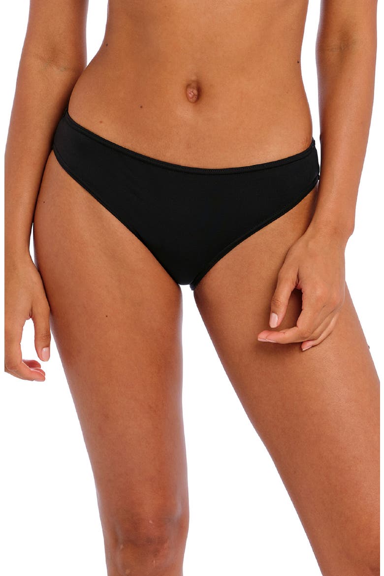Jewel Cove Bikini Bottoms, Main, color, PLAIN BLACK