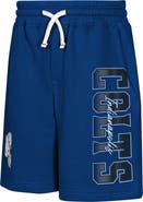 Outerstuff Youth Outerstuff Royal Indianapolis Colts Audible Fleece Shorts