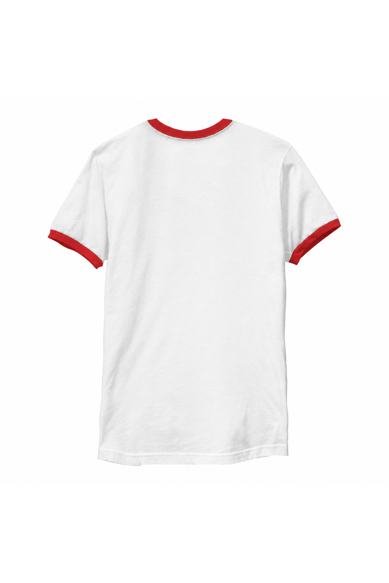 Men's Mickey & Friends Patriotic Donald Duck  Graphic T-Shirt, Alternate, color, White/Red