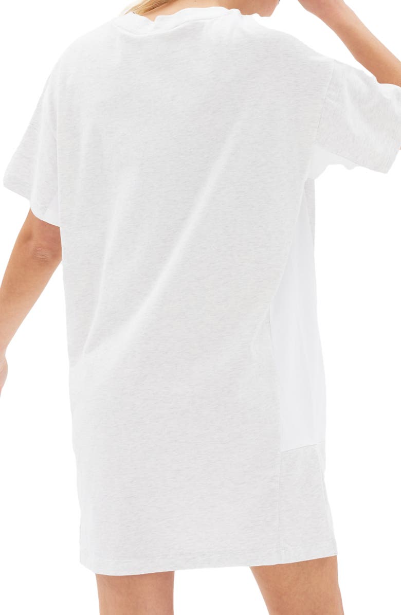 New Balance Athletics Cotton T-Shirt Dress, Alternate, color, Sea Salt