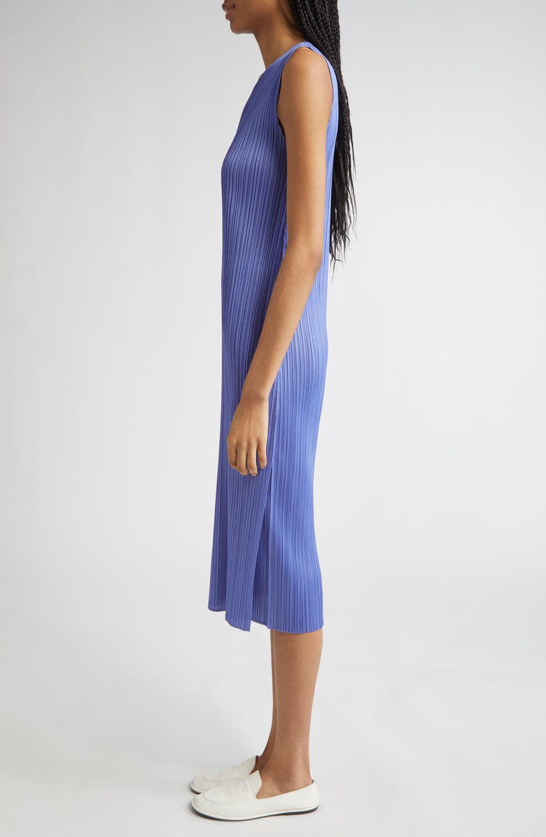 Pleats Please Issey Miyake Monthly Colors March Pleated Midi Dress, Alternate, color, 