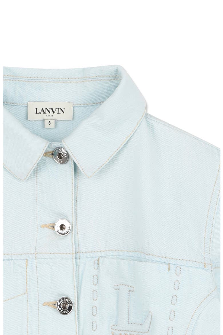 DENIM JACKET, Alternate, color, Blue