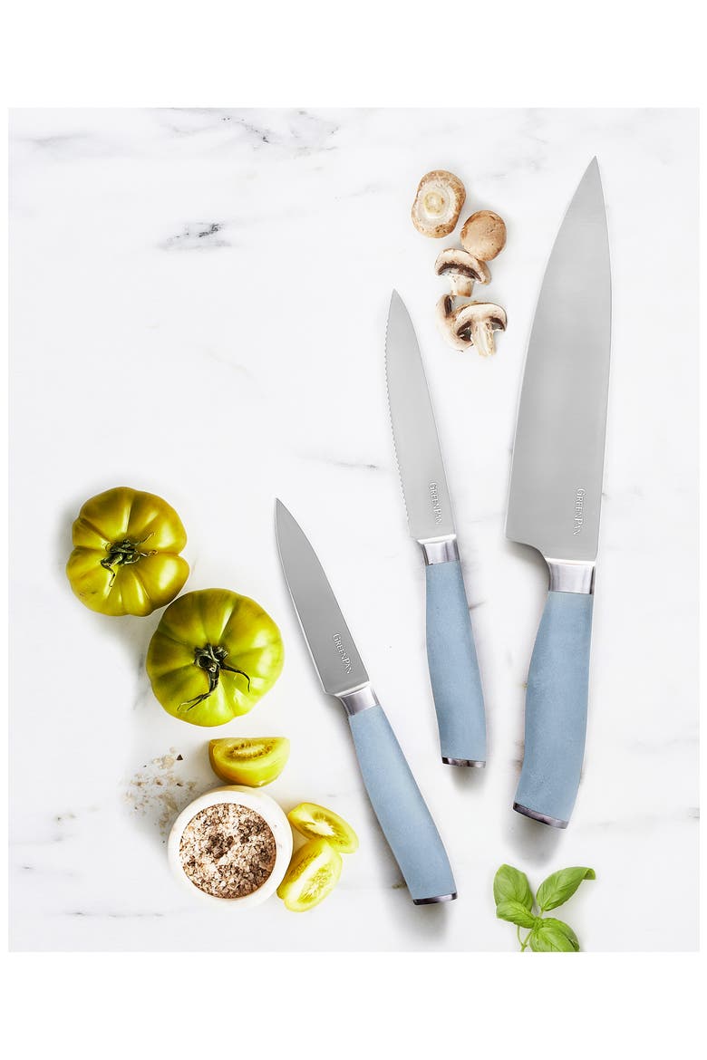 Set of 3 Titanium Coated Knife Set, Alternate, color, LIGHT BLUE