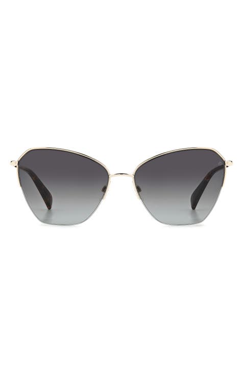 58mm Cat Eye Sunglasses