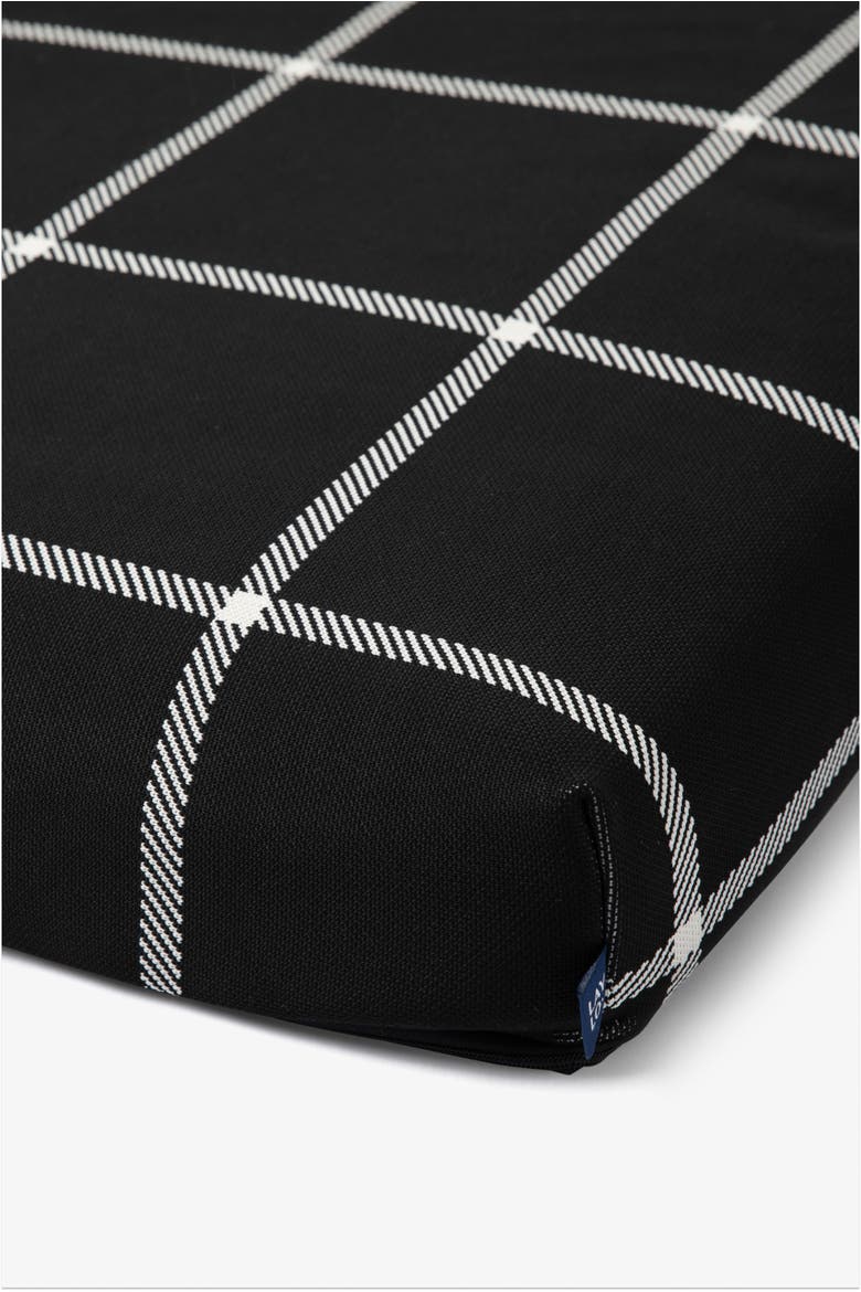 Checker Dog Bed, Alternate, color, Black