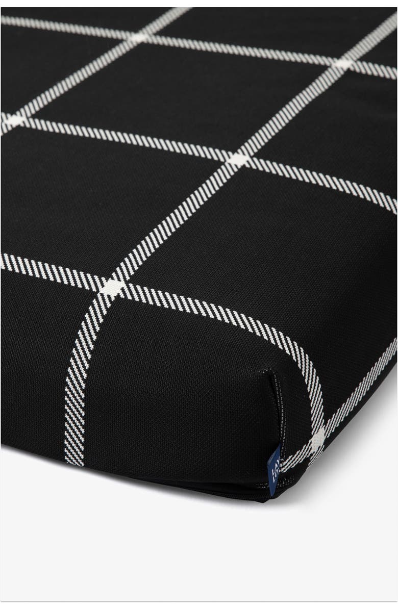 LAY LO Plaid Dog Bed, Alternate, color, Black