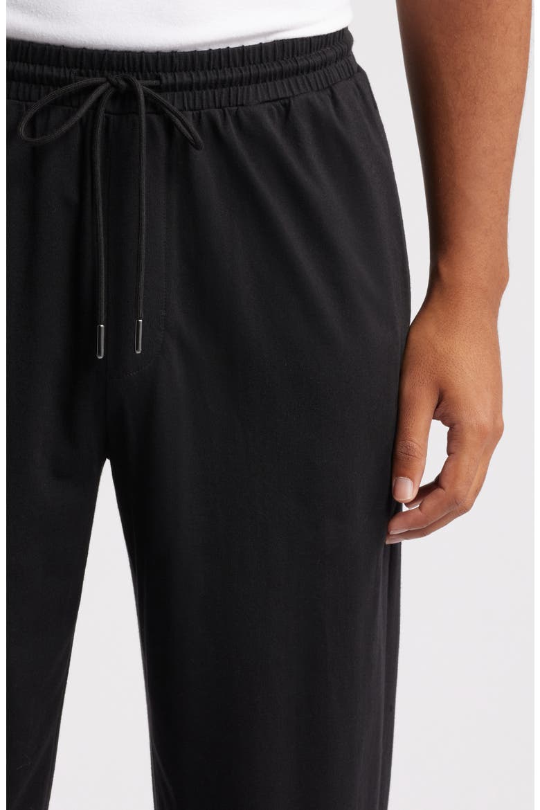Cotton & Tencel® Modal Lounge Pants, Alternate, color, BLACK