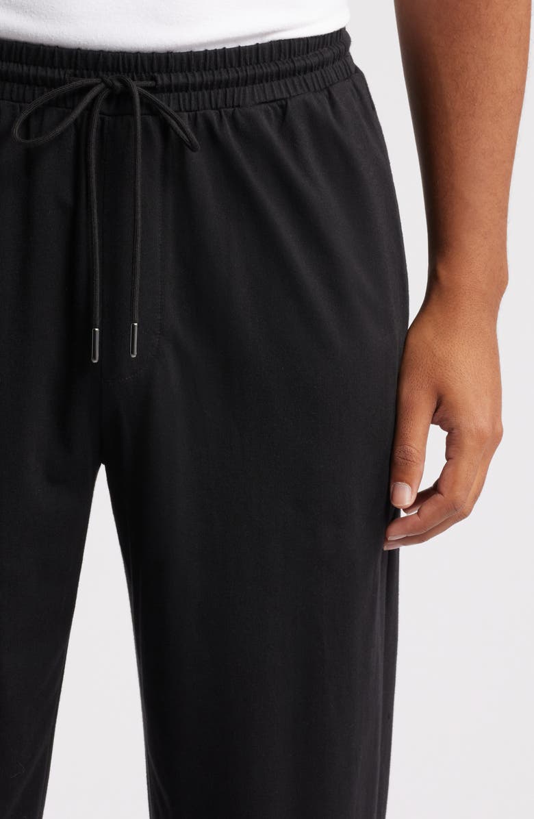 Nordstrom Cotton & Tencel<sup>®</sup> Modal Lounge Pants, Alternate, color, Black