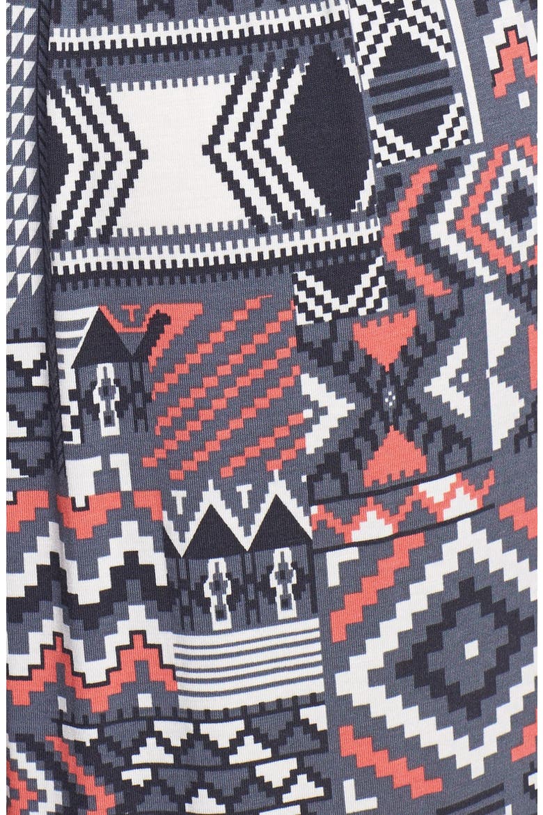 Printed Maxi Dress (Nordstrom Exclusive), Alternate, color, TRIBAL PRINT