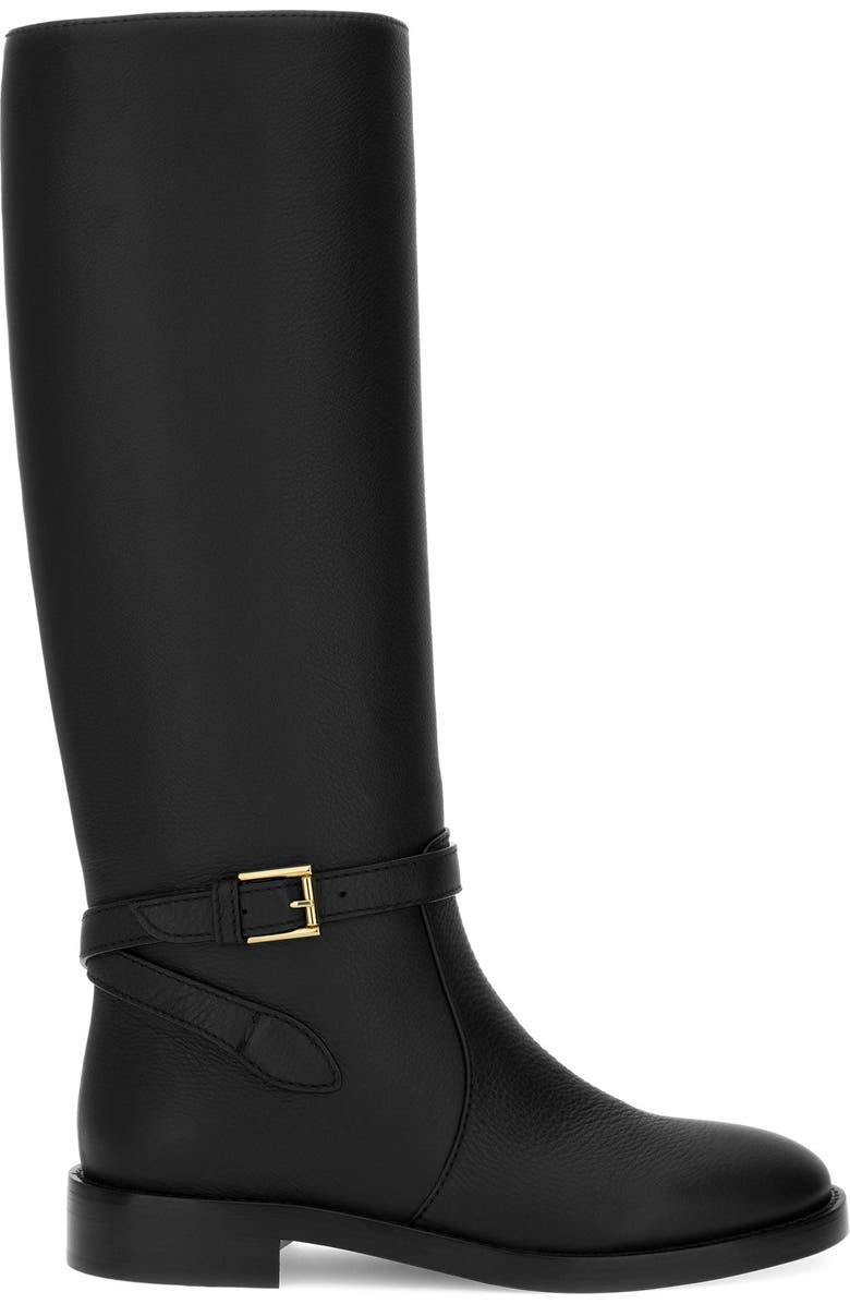 Gianvito Rossi Varenne Boot, Main, color, Black Calf Leather