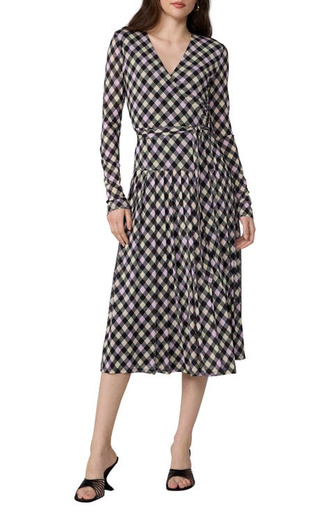 Kristen Wrap Midi Dress