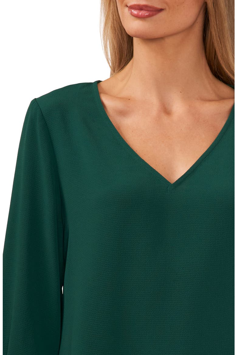 Tie Sleeve Top, Alternate, color, ALPINE GREEN
