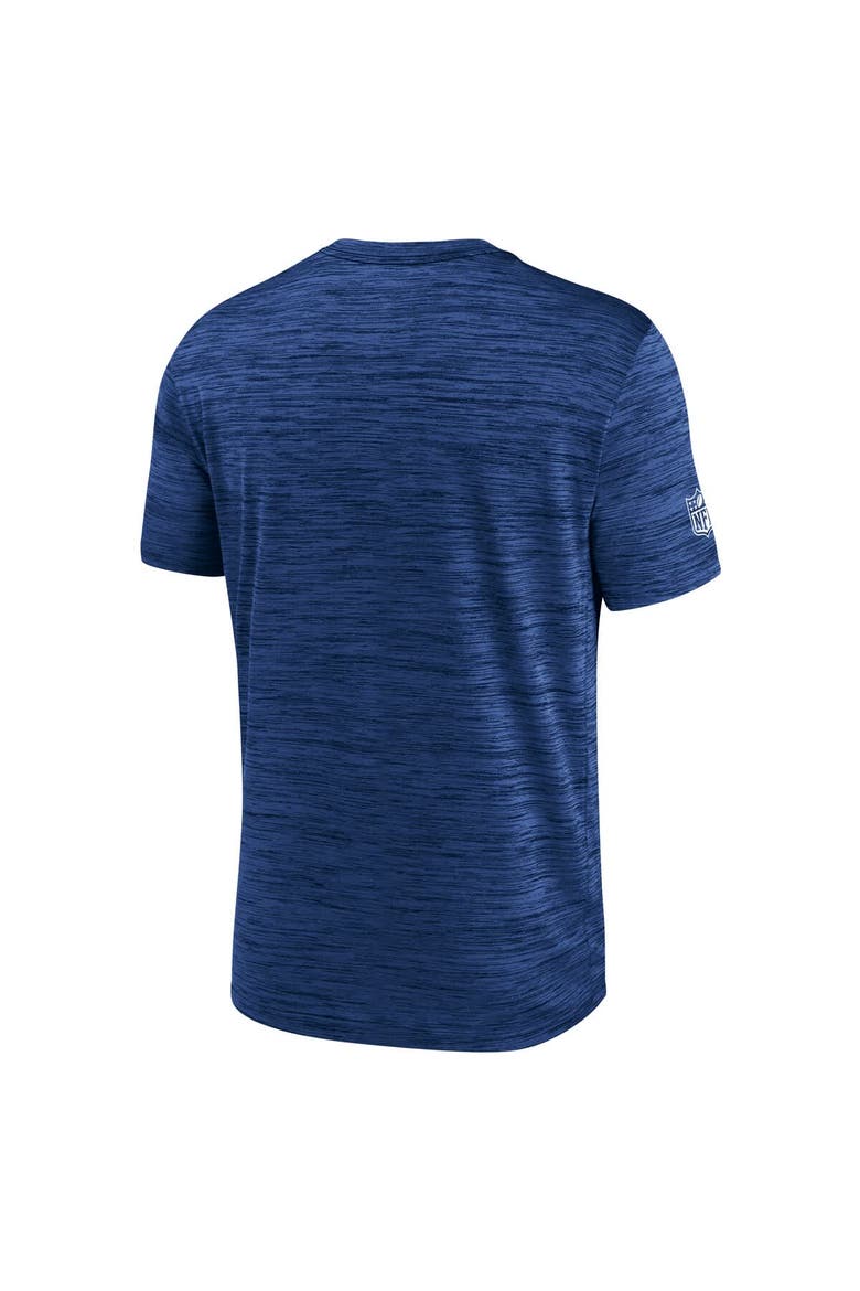 Men's Nike Royal New York Giants Sideline Velocity Performance T-Shirt, Alternate, color, Royal
