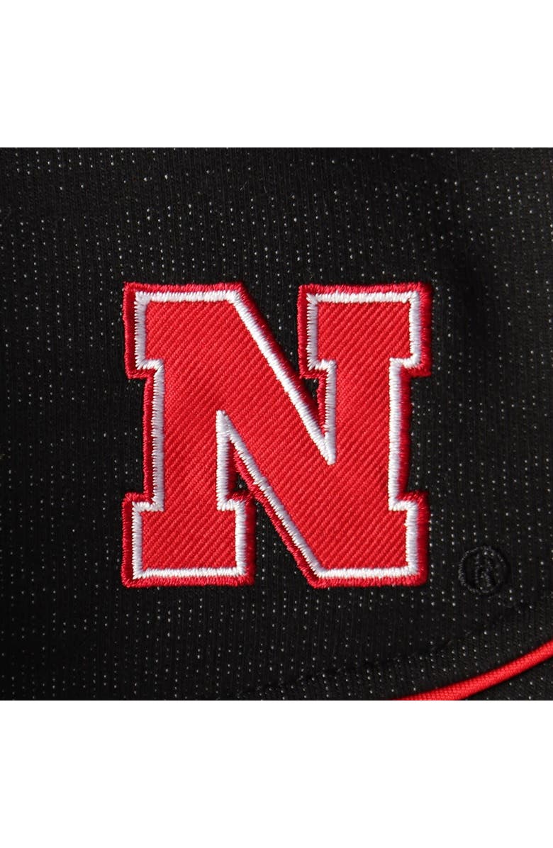 COLOSSEUM Women's Colosseum Black Nebraska Huskers Lil Sebastian Tri-Blend Shorts, Alternate, color,