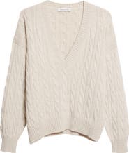 Johnstons of Elgin Kylesku Cable Knit Casmere Sweater