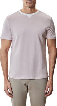 Robert Barakett Fitch Feeder Stripe Rib Trim T-Shirt