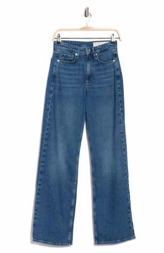 rag & bone Lori Mid Rise Wide Leg Jeans