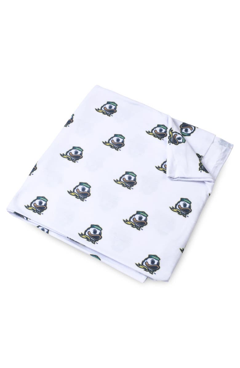 Three Little Anchors Newborn & Infant Oregon Ducks 47" x 47" Swaddle Blanket, Main, color, 