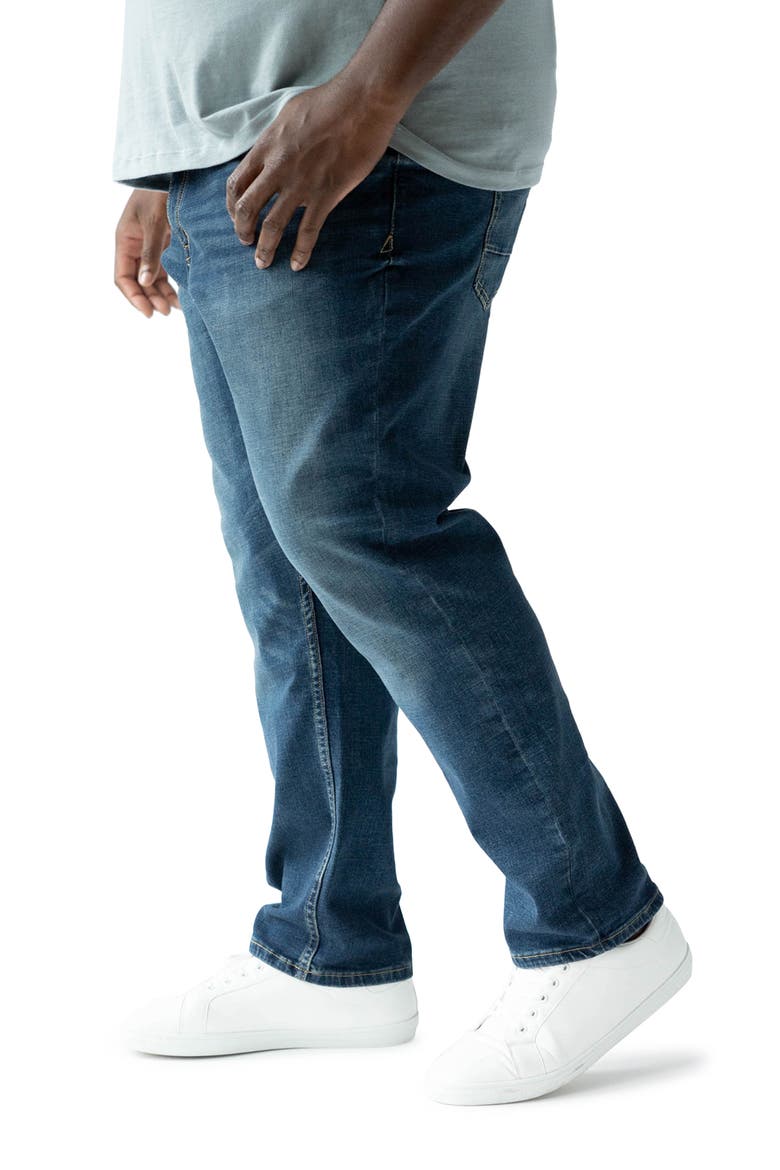 Athletic Fit Jeans, Alternate, color, BURKE