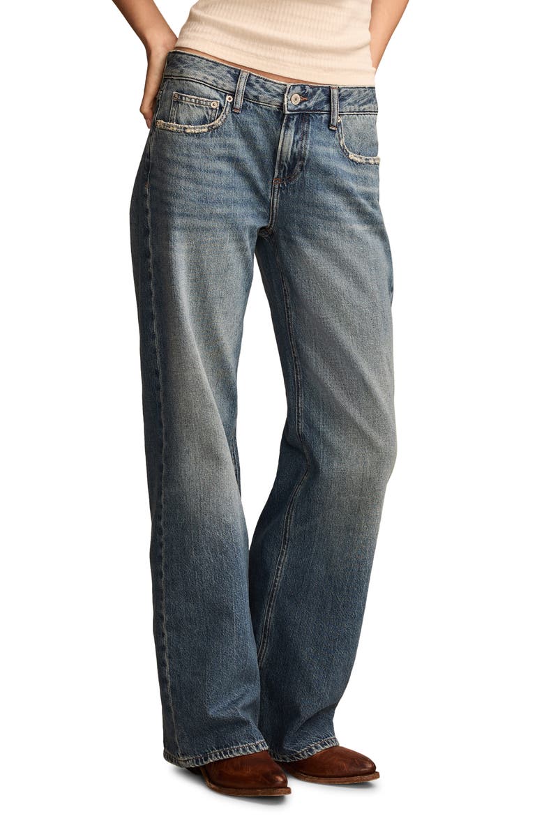 Baggy Wide Leg Jeans, Alternate, color, TIMELESS BLUE WASH