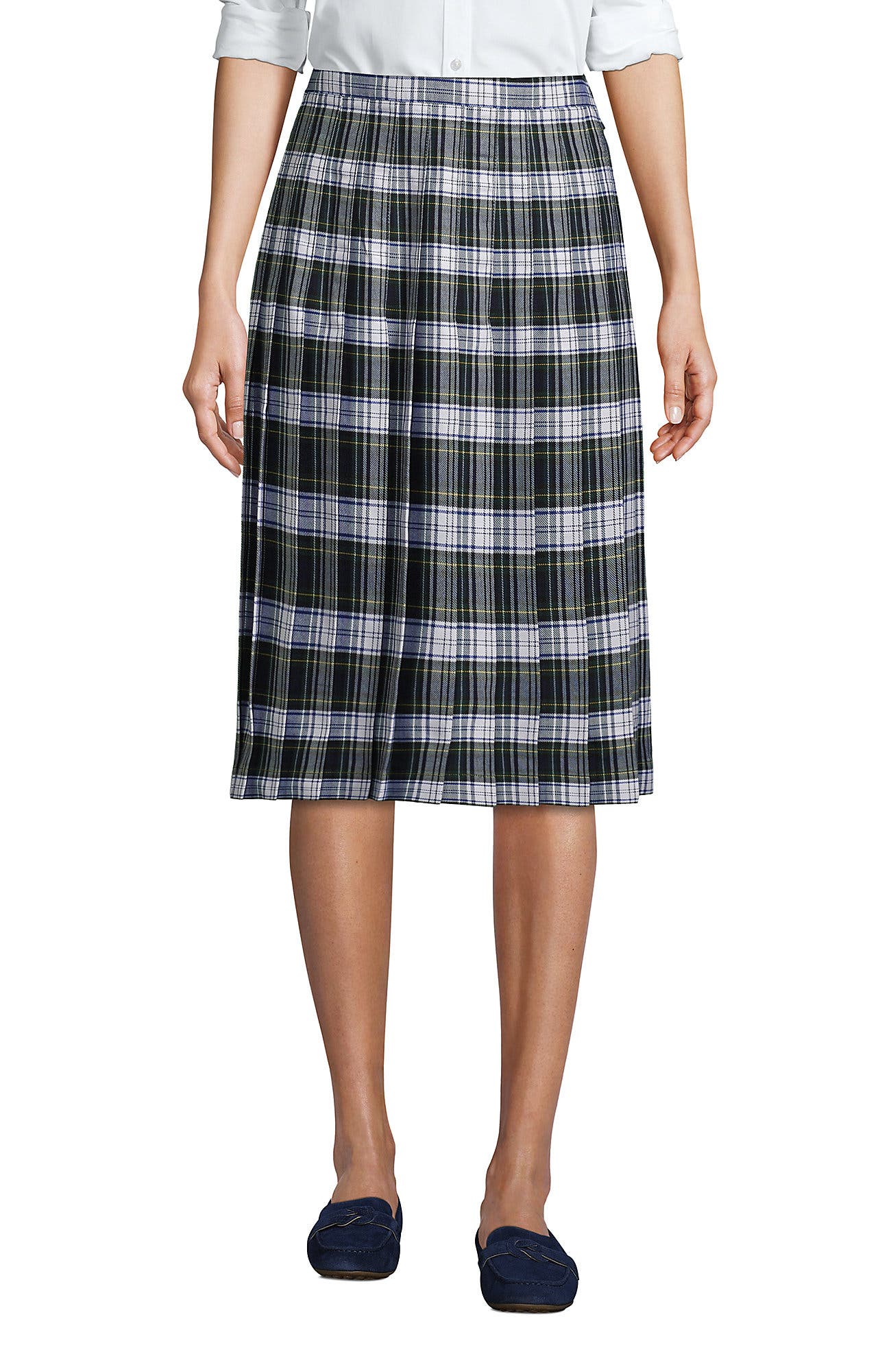 White Plaid