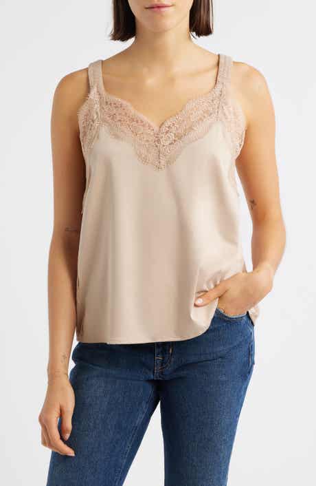 Wit & Wisdom Lace Detail Camisole
