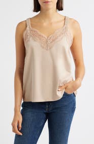 Wit & Wisdom Lace Detail Camisole