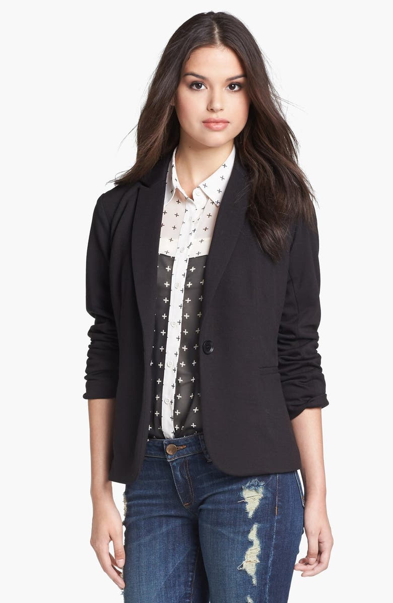 Olivia Moon Knit Blazer, Alternate, color,
