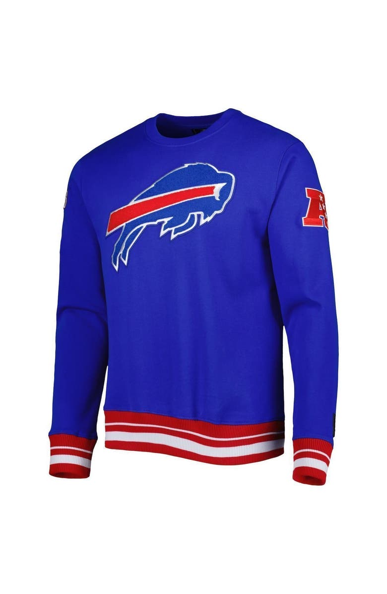 PRO STANDARD Men's Pro Standard Royal Buffalo Bills Mash Up Pullover Sweatshirt, Alternate, color,